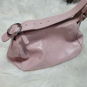 Danier Leather small pink purse